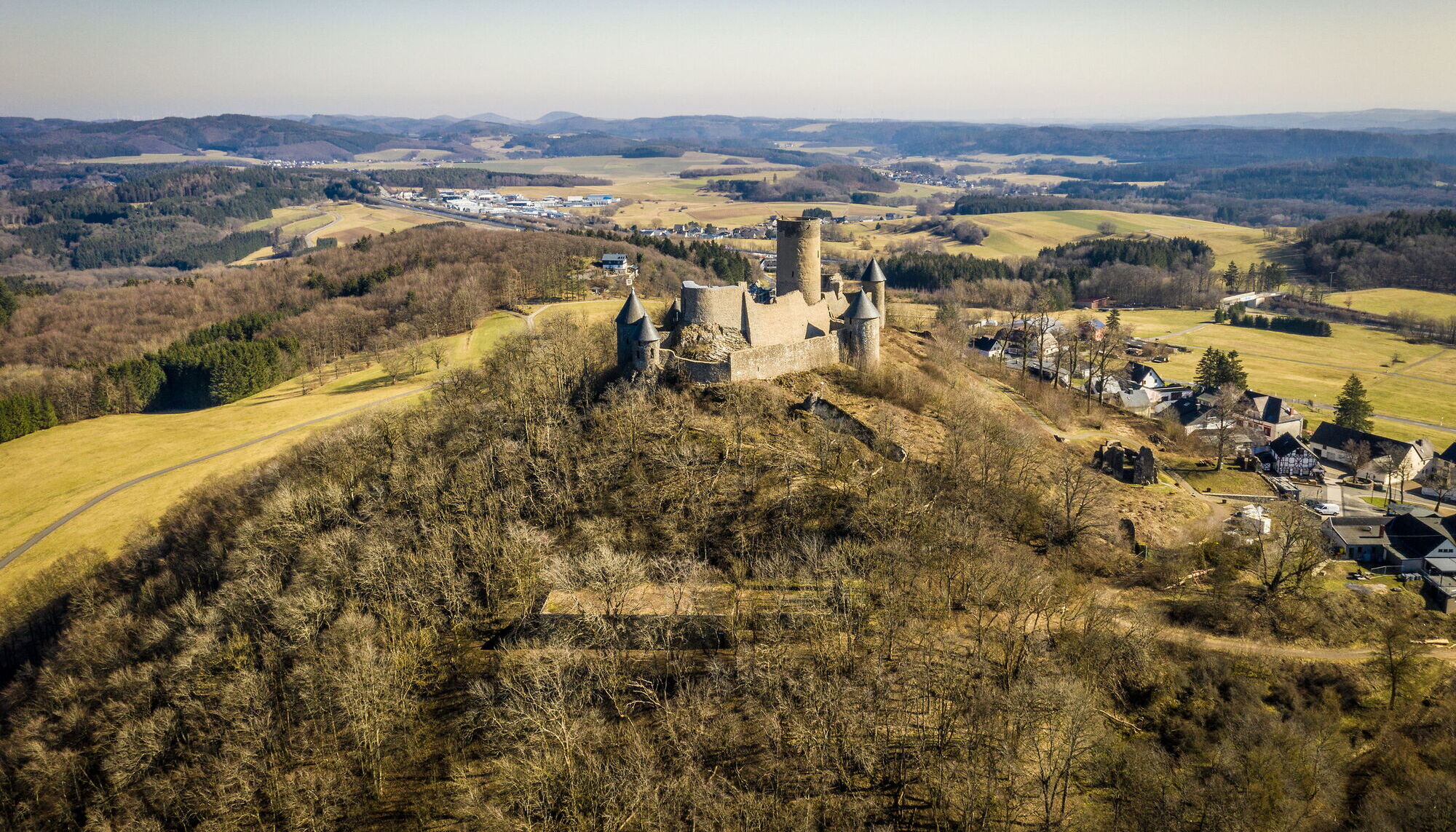 Die Burgruine Nürburg