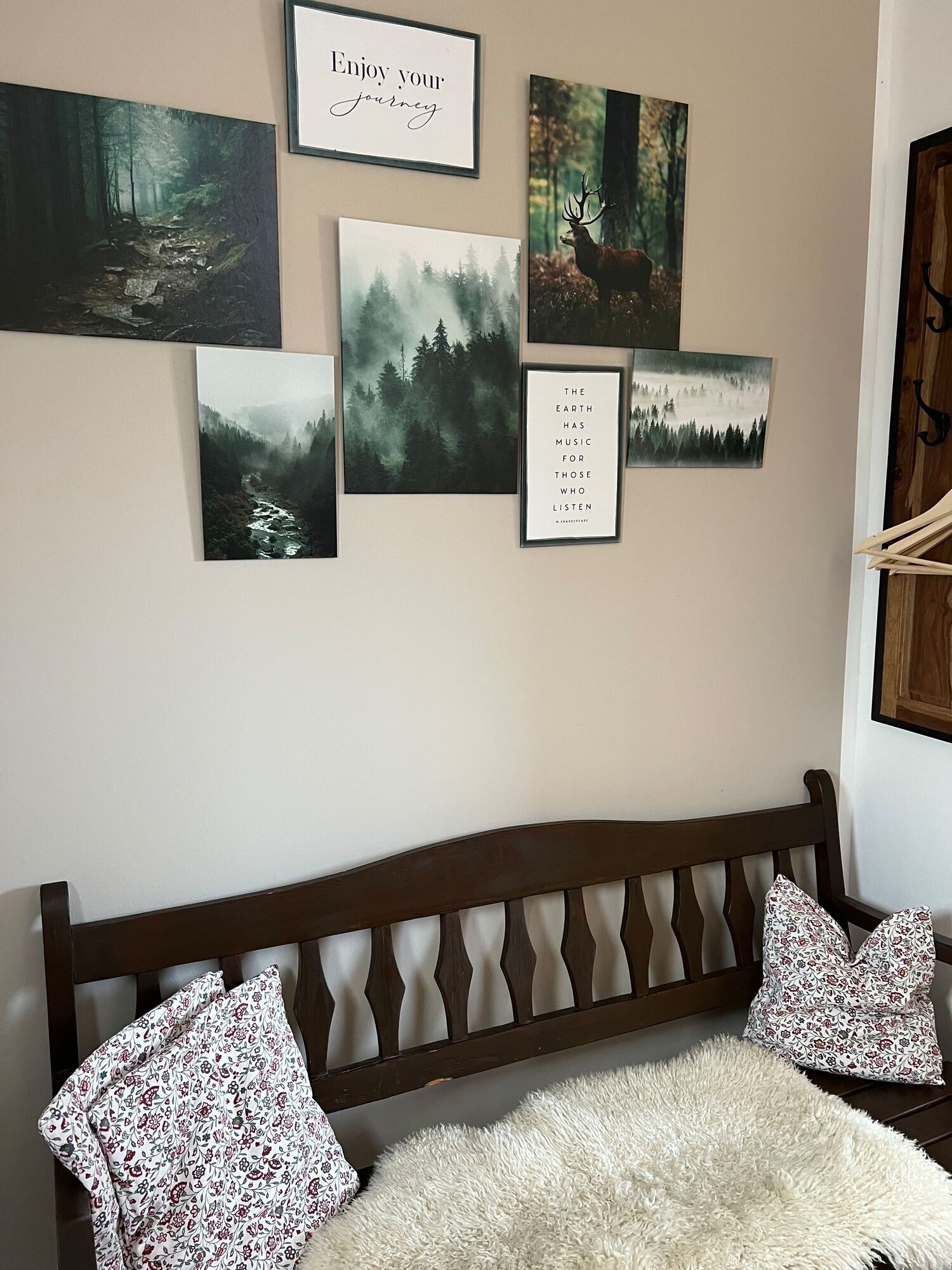 Der Eingangsbereich des Landchalet Eifel auf dem Landgut Pfauenhof